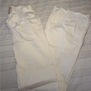 BDG Distressed White Jeans